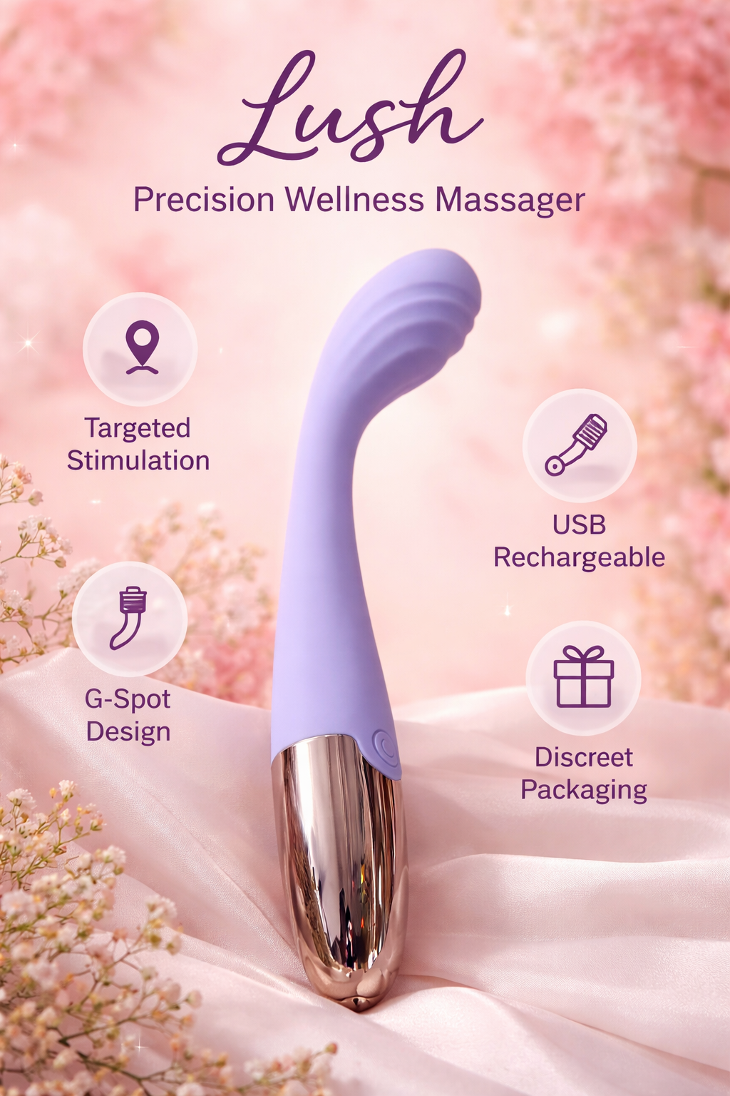 Lush Female Precision Wellness Massager